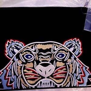 Kenzo Black and Blue IPad Bag